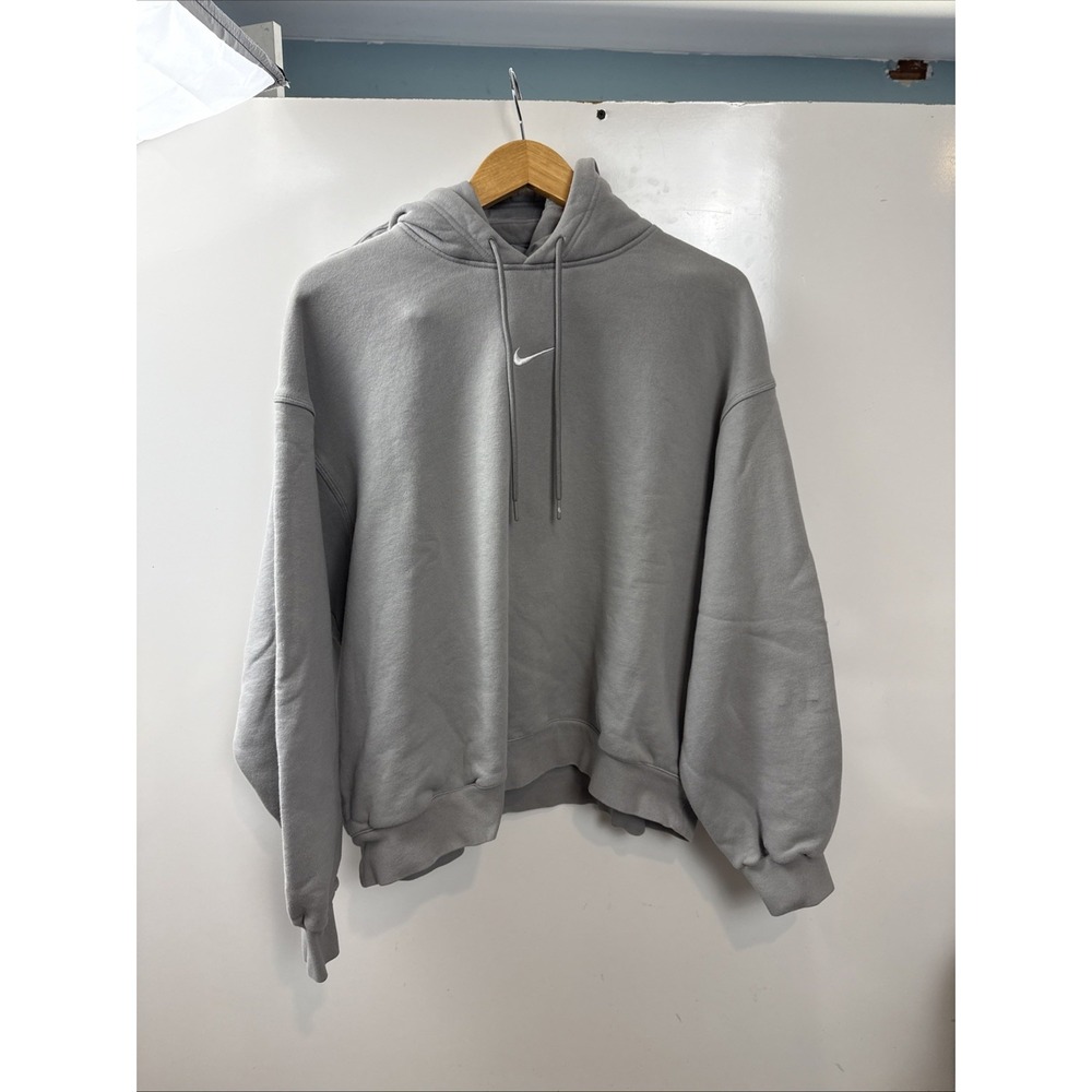 Nike x Fear of God Essentials Double Hood Hoodie (Dust/Sail) Men's Large